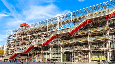 centre pompidou date construction